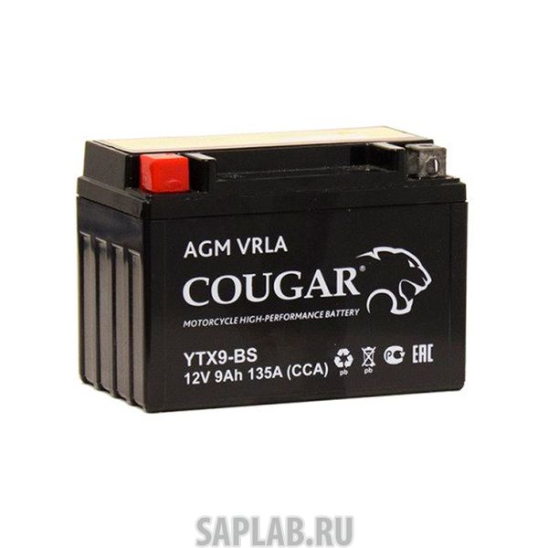 Купить запчасть COUGAR - YTX9BS 