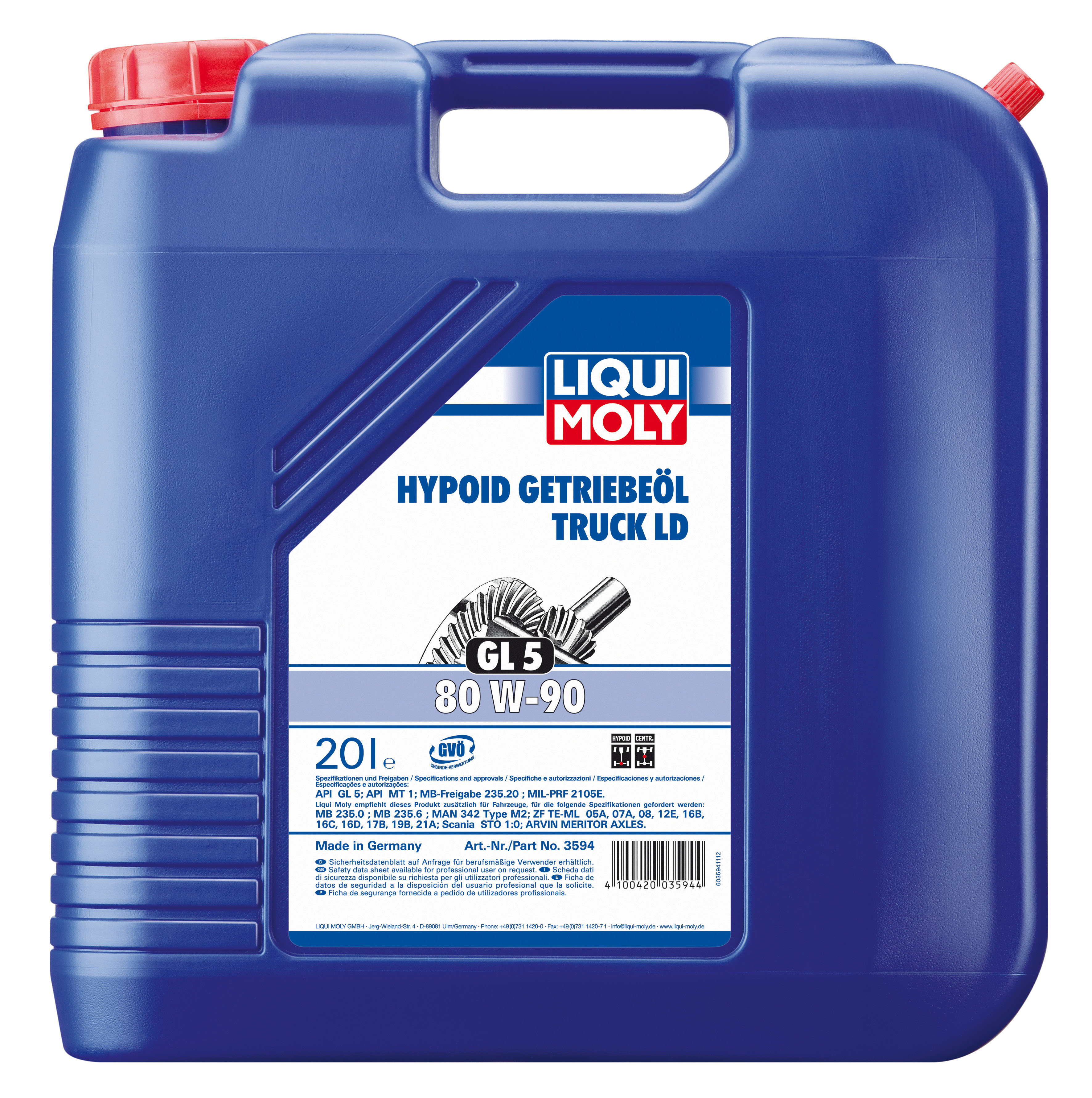 Купить запчасть LIQUI MOLY - 3594 